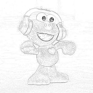 Sesame Street Let's Dance Elmo coloring pages coloring.filminspector.com