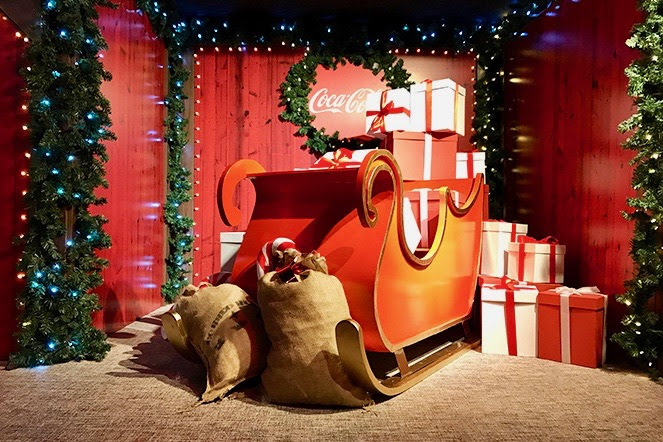 Casa de la Navidad de Cocacola