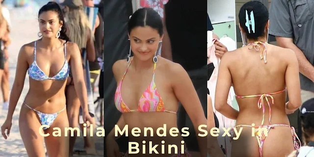 Camila Mendes Sexy Bikini Pictures