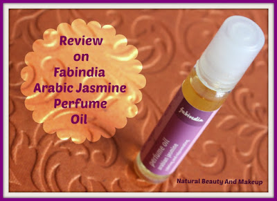 Fabindia Standard Arabic Jasmine Perfume Oil (Calming & Rejuvenating) Review on Blog