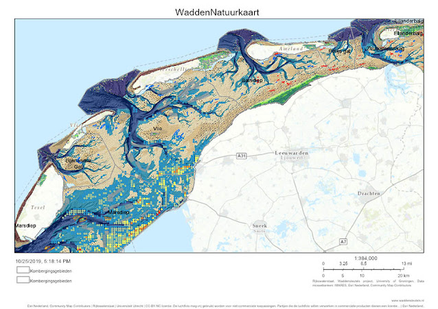 Wadden Sea UNESCO largest unbroken system of inter-tidal sand and mud flats