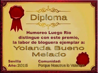 Diplomas de Blogueros Ejemplares