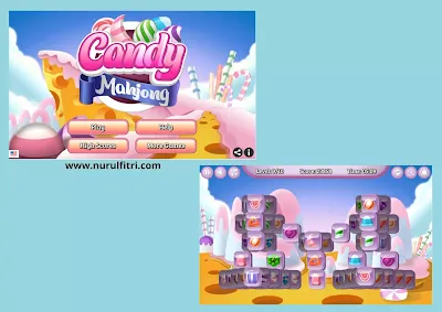 Game Culinary Schools Candy Mahjong