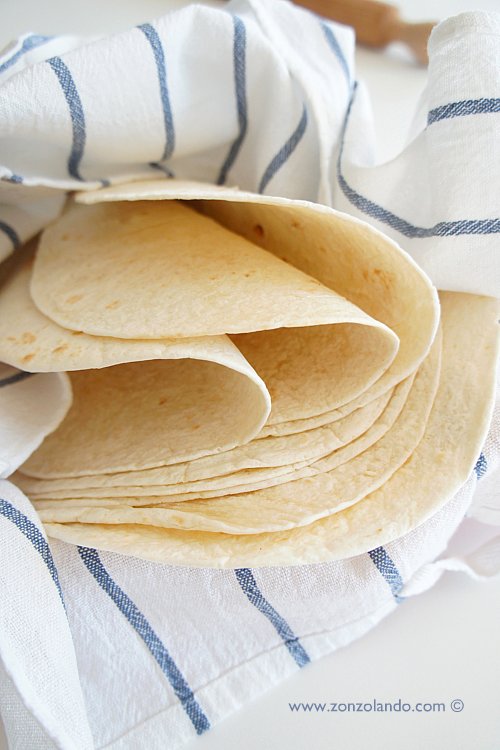 Tortillas messicane preparate in casa ricetta tradizionale - perfect tortillas recipe