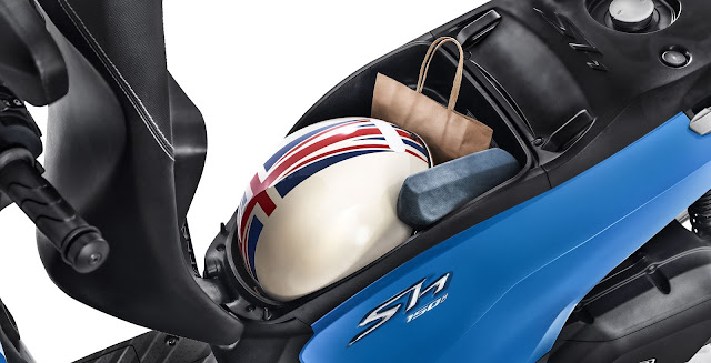 scooter-honda-sh150 porta capacete