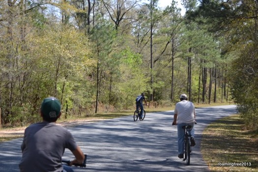 A nice day for a bike ride and hike