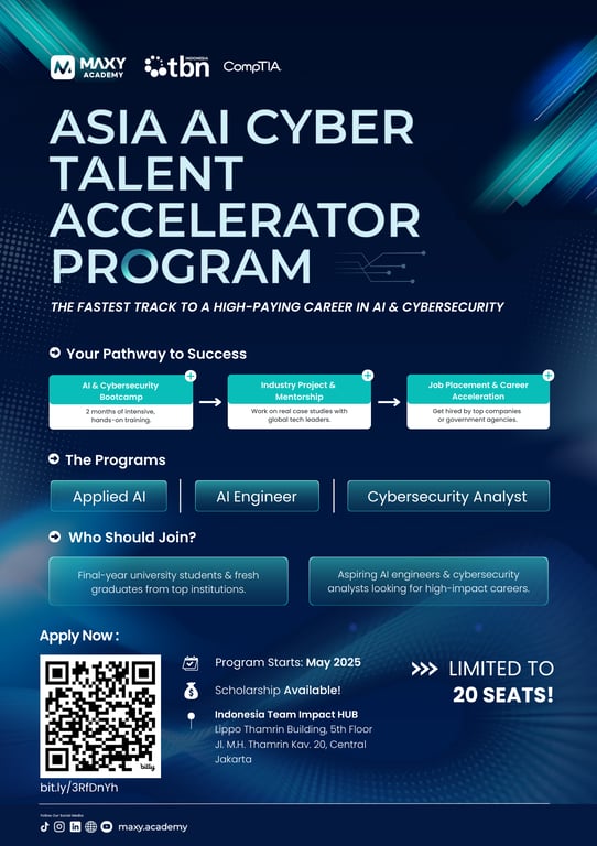 Talenta AI dan Cybersecurity Masih Langka, AACTAP Siap Cetak 20 Profesional Unggulan di Asia