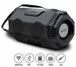 Ubon Wireless SP-46 Multi Function Bluetooth Speaker with Memory Card Slot, FM Radio, USB Pen Drive Slot, Microphone, AUX, Hands Free Calling || Portable/Mini Bomb Beats/Best Quality Wireless Speaker with TWS Function