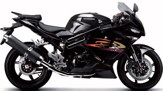 Motorcycle Pictures: Hyosung GT650R EFI 2011