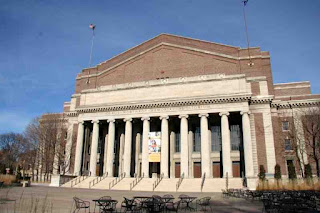 Northrop Auditorium at the University of Minnesota where I attended Minnesota Orchestra concerts