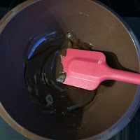 Fonte du chocolat au bain-marie