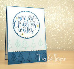 scissorspapercard, Stampin' Up!, Art With Heart, Heart Of Christmas, Watercolour Christmas