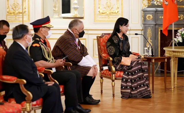 Princess Sonam Dechan met with Kishida Fumio, Prime Minister of Japan, and Mrs Abe Akei