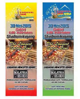 Karnival 1001 Rasa Sate Kajang 2015