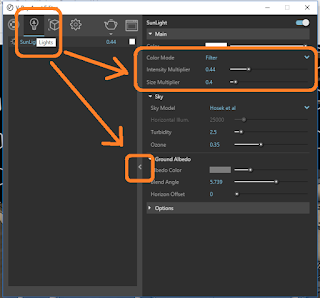 cara setting cahaya vray 3.6