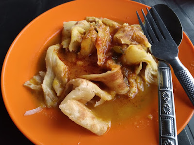 ni dia roti canai banjir yang aku makan