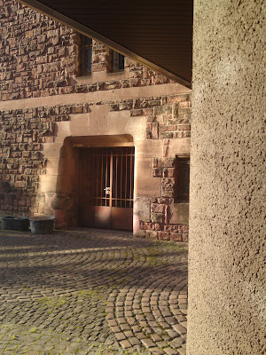 red sandstone, concrete, rathaus, 