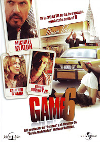 Game 6, Michael Keaton, Robert Downey Jr., Don DeLillo, Michael Hoffman