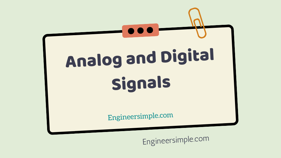 Analog and Digital Signals