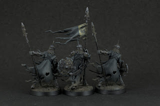 Cursed City Ulfenwatch Spearmen and Standard Bearer (back)