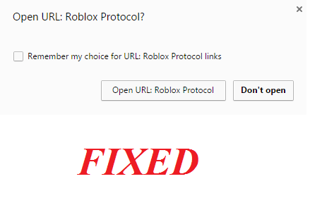 How To Solve Open Url Roblox Protocol Issue In Chrome - 