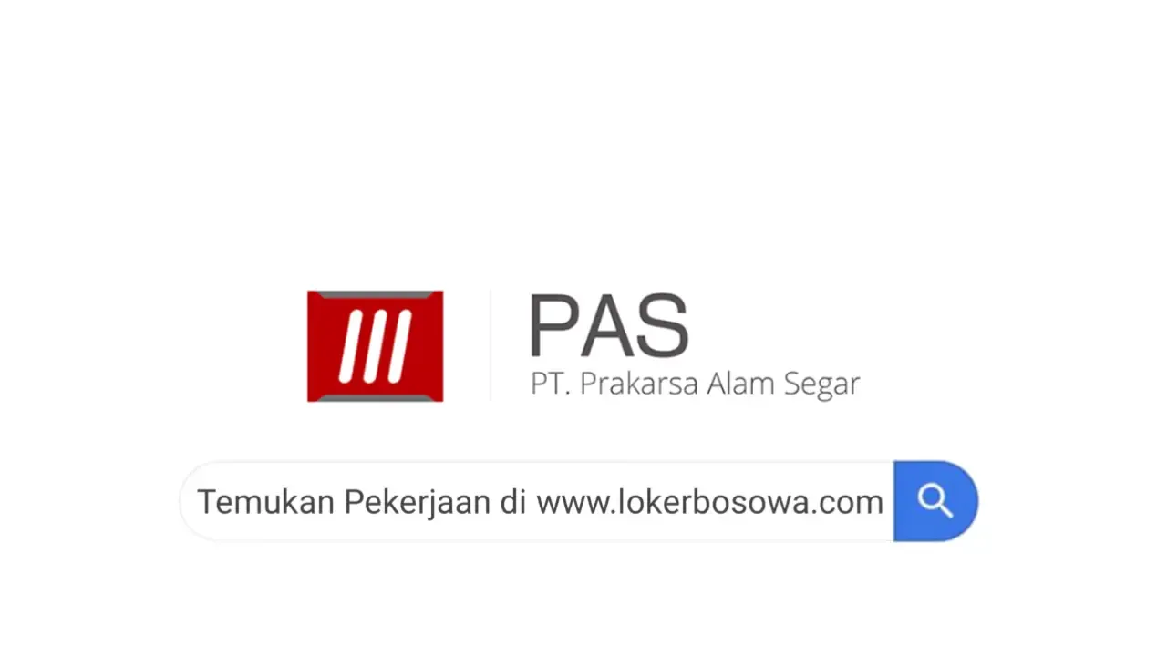 Lowongan Kerja Helper Produksi PT Prakarsa Alam Segar Terbaru 2024