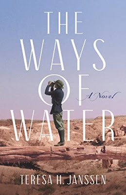 book cover of women's fiction novel The Ways of Water by Teresa H. Janssen