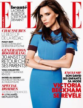 Victoria Beckham Covers Elle France, November 2012