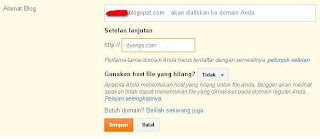 Cara Seting Domain NameCheap Ke Blogspot