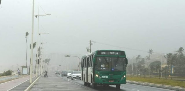 Frente fria continua em Salvador nesta terça e quarta