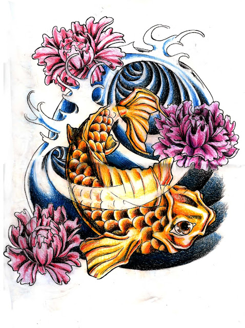 Color Tattoo Drawings