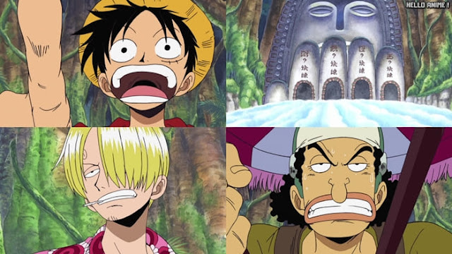 ワンピース アニメ 空島 スカイピア 159話 ルフィ サンジ ウソップ | ONE PIECE Episode 159 Skypiea Luffy