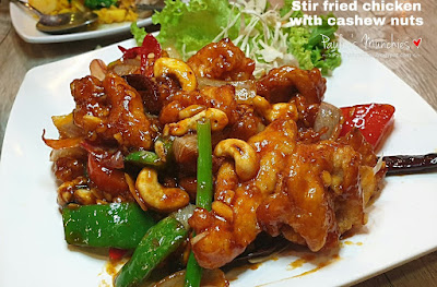 Stir fried chicken with cashew nuts  - Aroy Dee Thai Kitchen