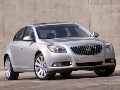 2010 Buick Regal GS Concept Front Angle View