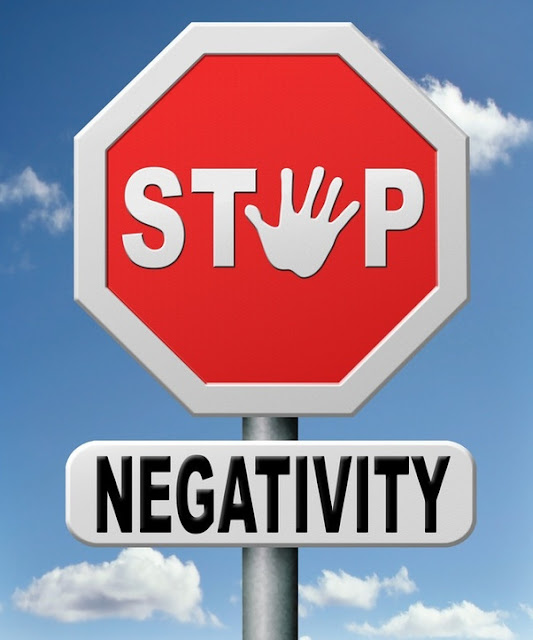 Stop terrorising your soul with your negativity!!!