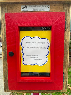 Little Free Library for Banned and Challenged Books