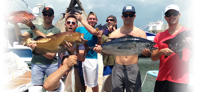 Individual sports for  deep sea Fishing Trips Cancun