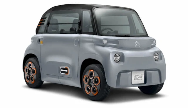 Citroën Ami, A Small Electric Car That Can Be Driven Without A Driving License