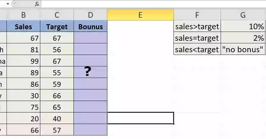 Nested if function in excel in hindi - newexcelworld