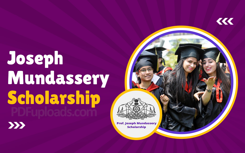 Full A+ students scholership Prof.Joseph Mundasserry Scholarship for SSLC/PlusTwo/VHSE