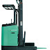 Reach truck đứng lái Mitsubishi RBS10CB1