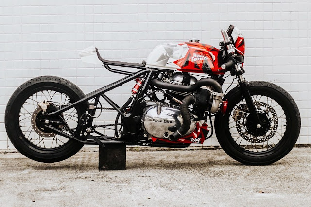 Royal Enfield Continental GT650 By Wolf Motorcycles Kustom Garage
