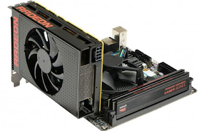 The Radeon Nano in a mini-ITX system.