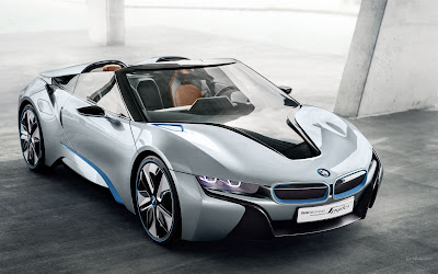 BMW i8 Spyder Concept Car 2012 Fondos de Carros BMW 2012