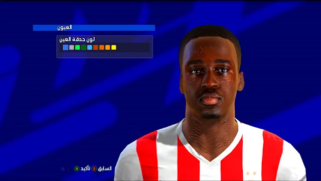 Jordan Teze Face For PES 2013