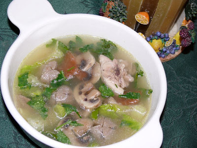 Dapurku: Sop Ayam Jamur