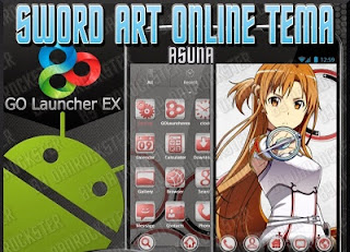 Download Theme Sword Art Online Asuna Yuuki Untuk Android