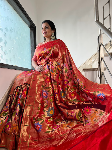 All over rich jamdani saree