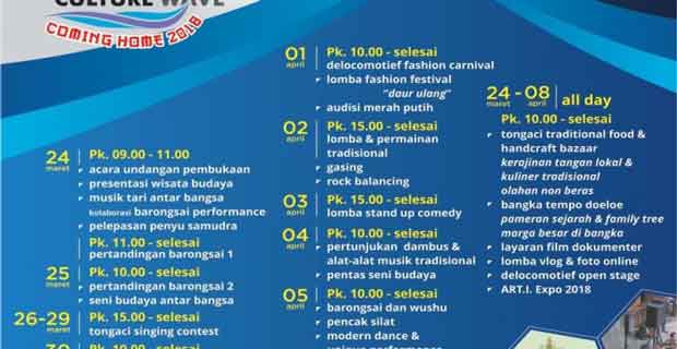 Bangka Culture Wave 2018