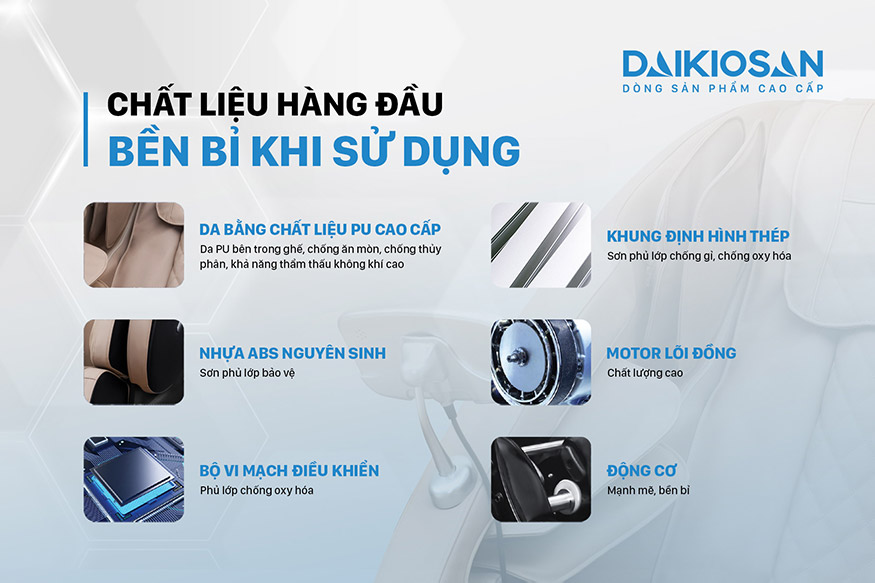 Ghế massage Daikiosan DKGM-10001